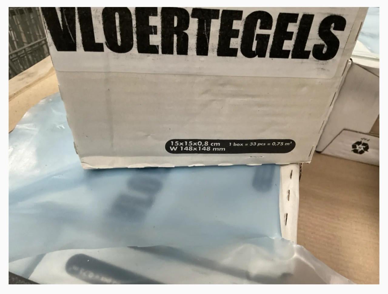 Vloertegels 15x15 merk rhein antieslip waarde R11