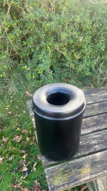 Vlamdovende prullenbak
