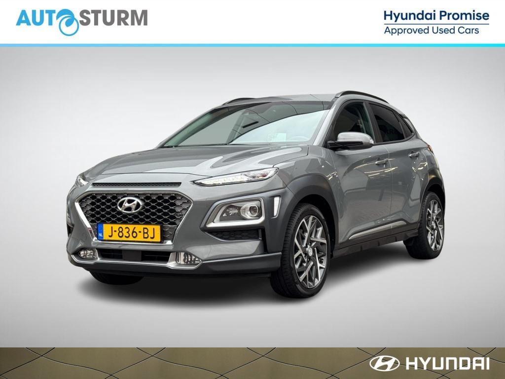 Hyundai Kona 1.6 gdi hev premium incl. trekhaak!