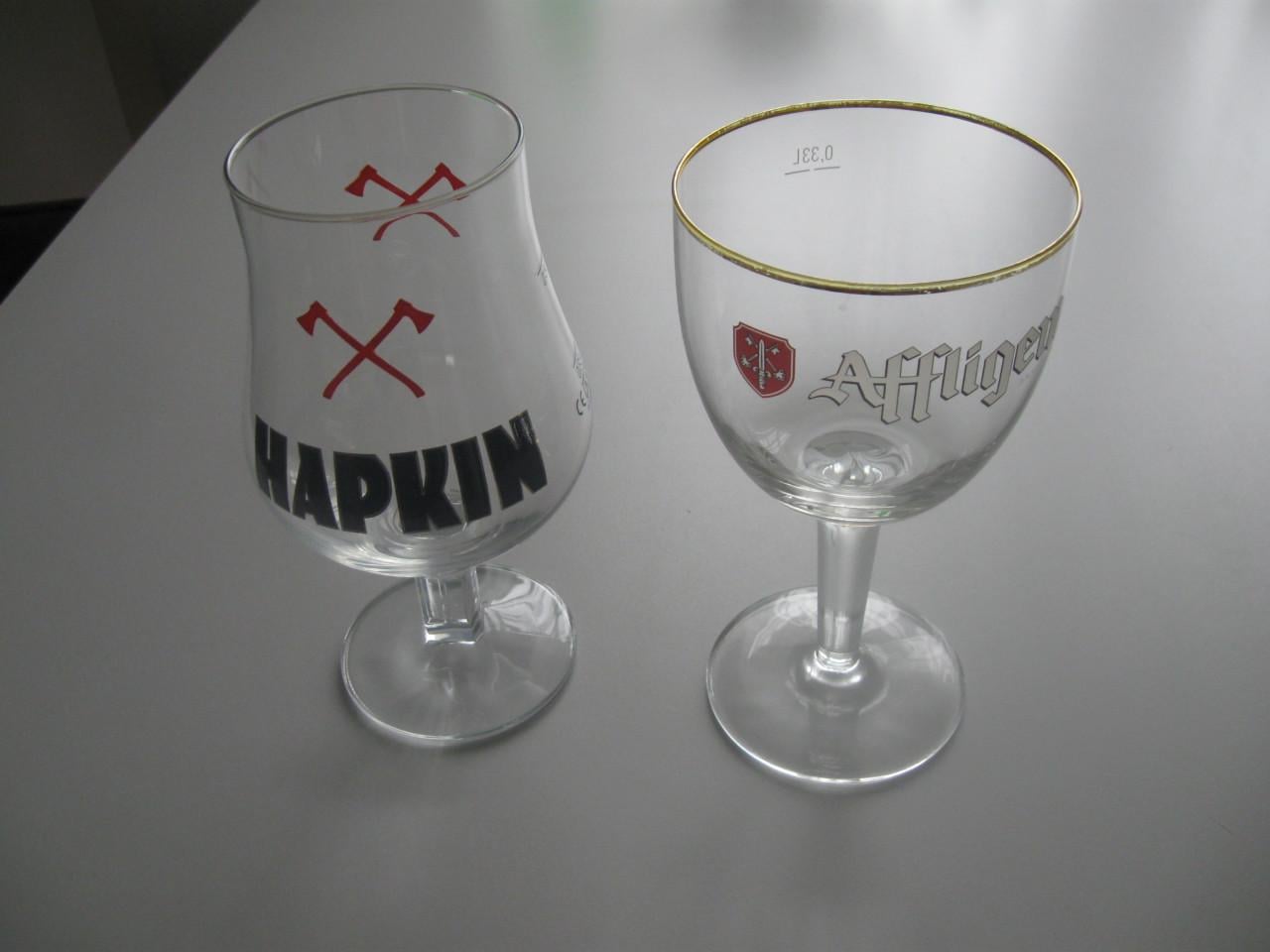 2 Trapisten glazen