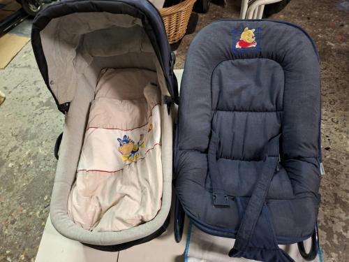 Kinderbedje en Wipstoeltje
