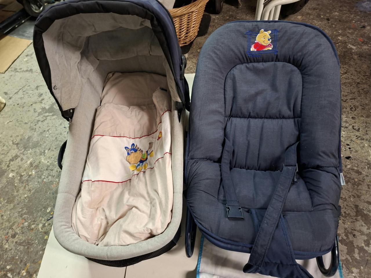 Kinderbedje en Wipstoeltje