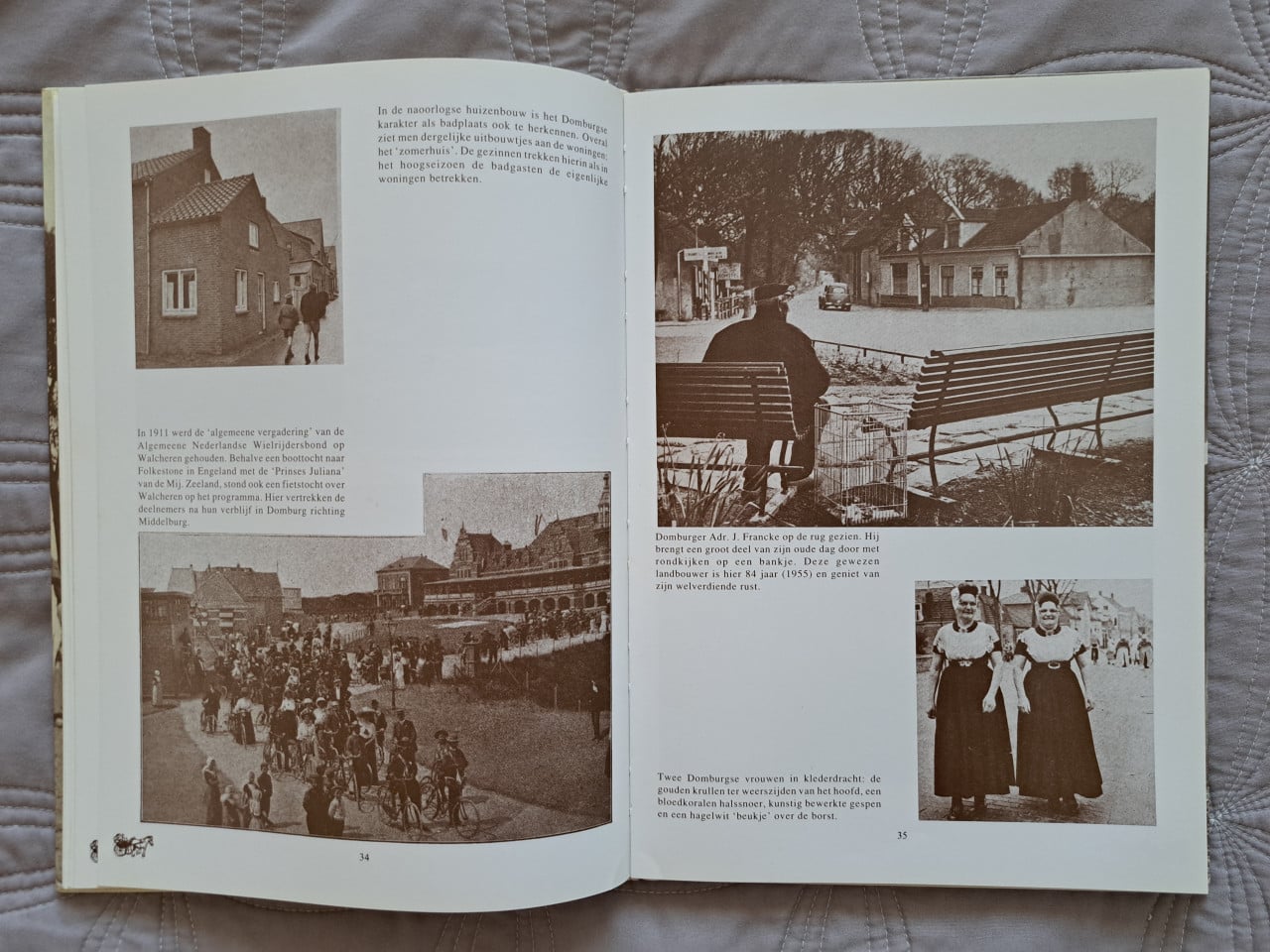 OOSTKAPELLE EN DOMBURG TOEN EN NU - Jacky Nijsen - 1994