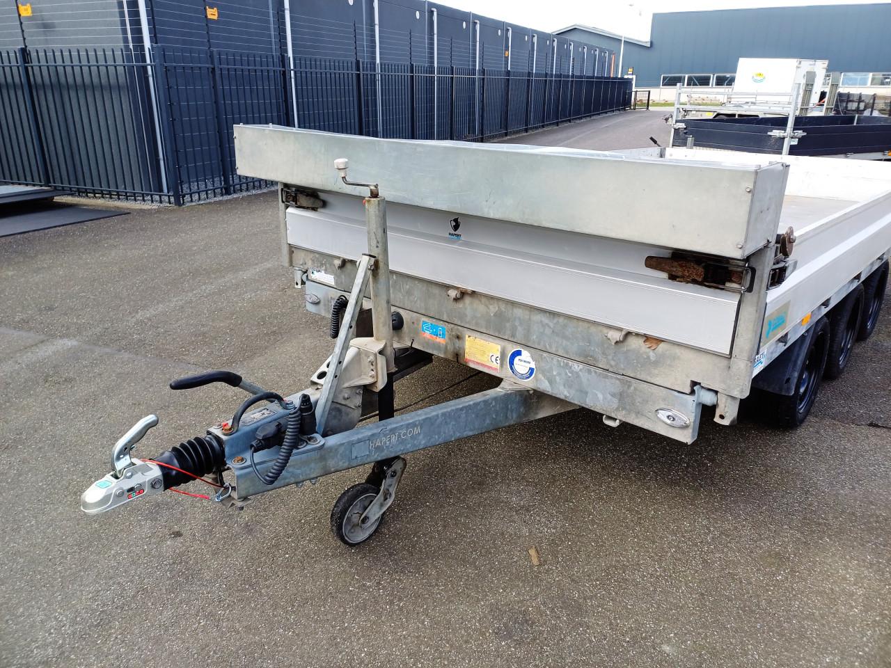 Hapert driezijdige kipper 405x200cm 3500kg