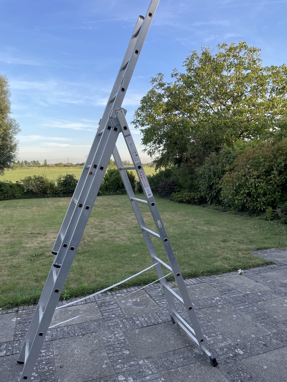 Te koop: reformladder 3 x 7 treden