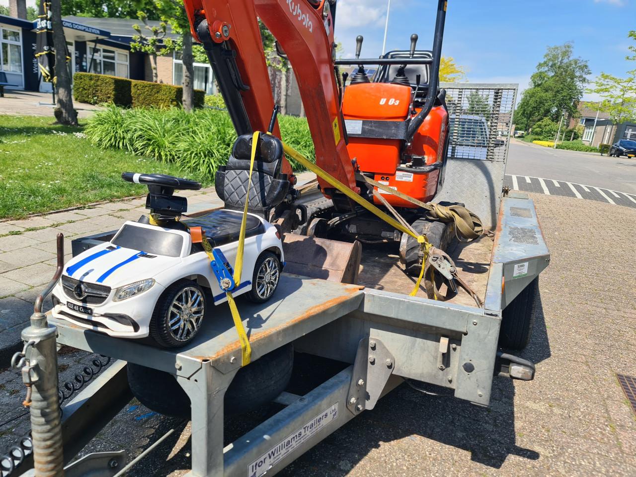 Minigraver te Huur kubota u10-3 1 ton