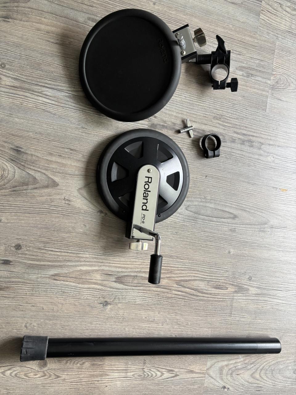 2 Roland PD-8 V-Drum Stereo Rubber Pads