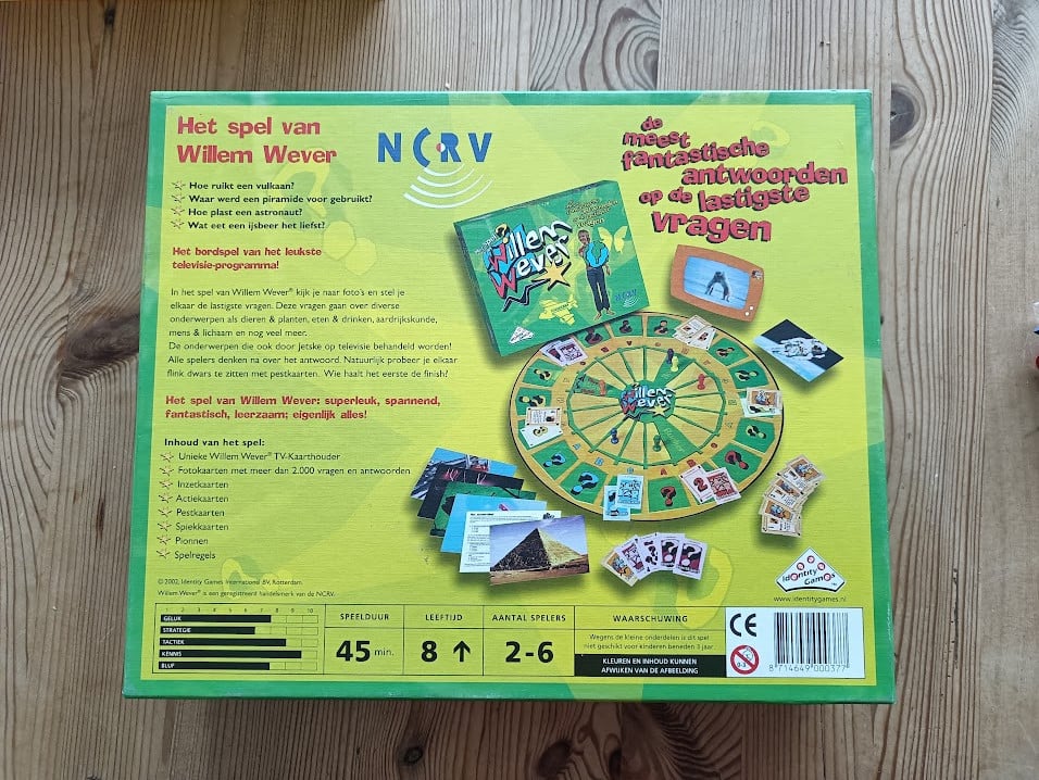 Willem Wever - Nostalgisch Bordspel (NCRV) - De Lastigste Vragen!