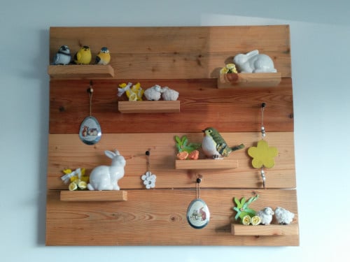 Grenen Steigerhout Wandbord en Wand planken