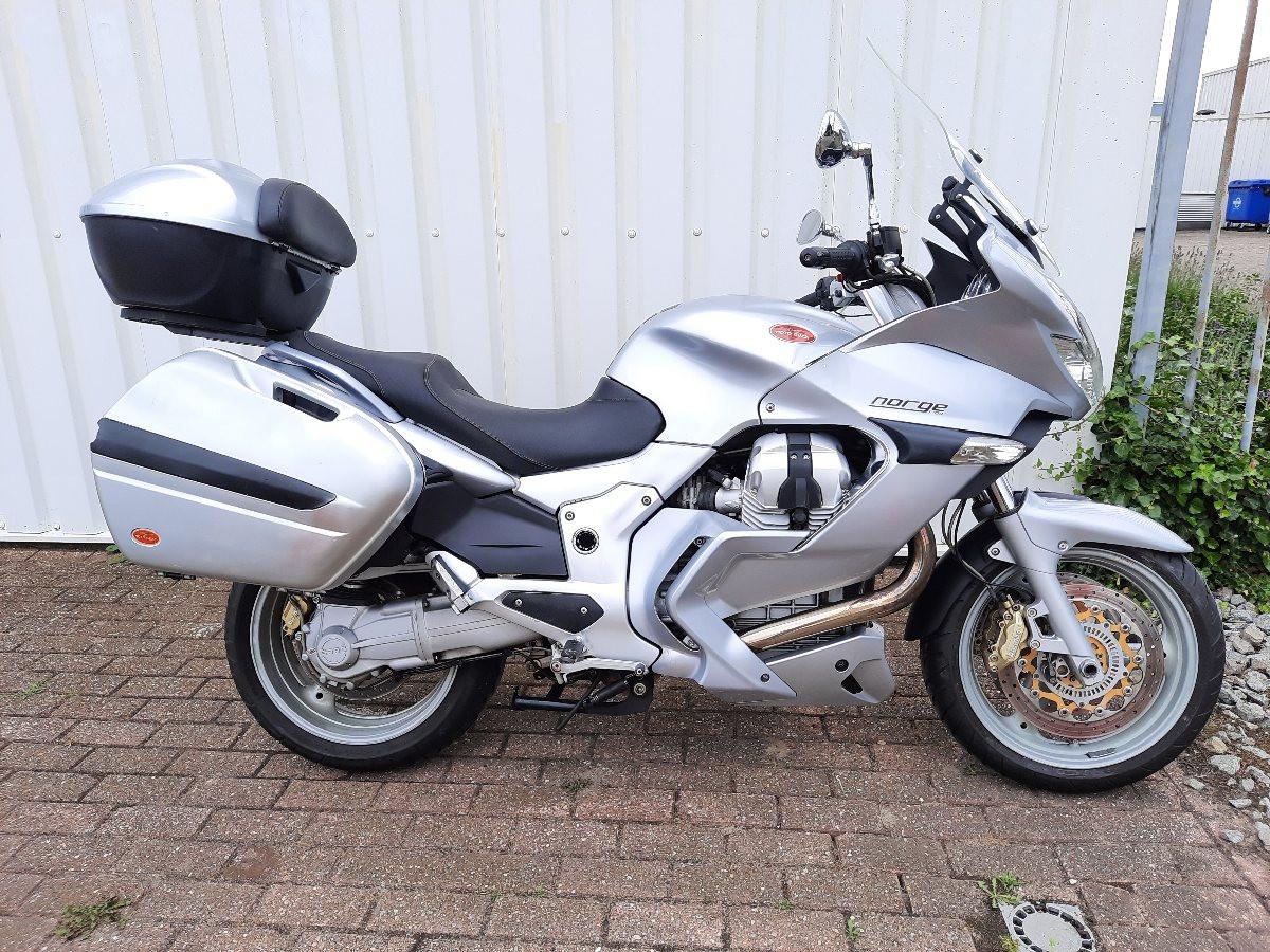 Moto Guzzi Norge 1200GTL uit 2010, flinke toermotor