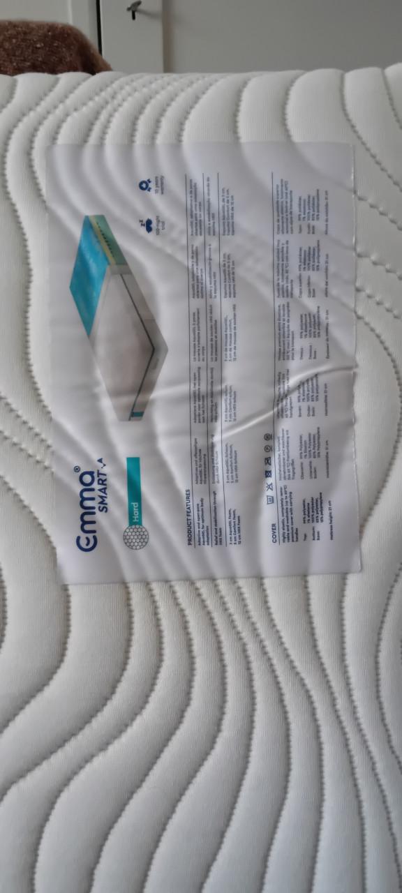 2 x eenpersoons Emma Smart matras 80/ 200 cm