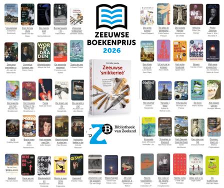 ZEEUWSE PUBLIEKSPRIJS - BOEKENPRIJS 2026 - STEM OOK MEE AUB