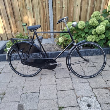Antieke fiets merk DCR Roterdam