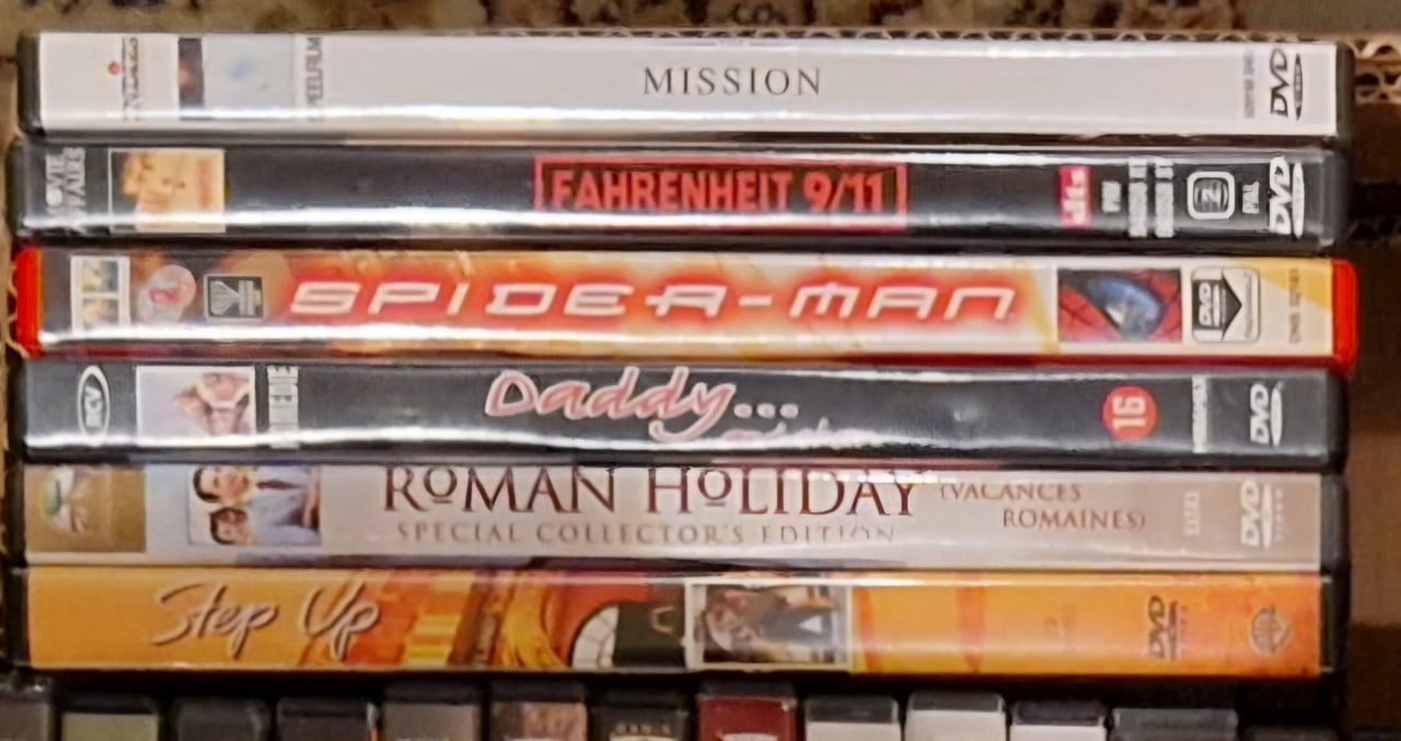 161 originele dvd's