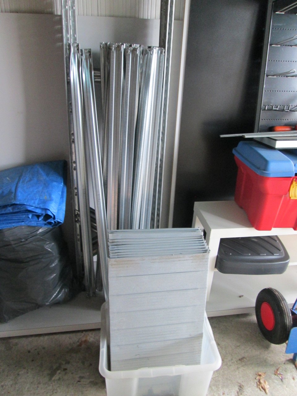 Wandstelling Aluminium