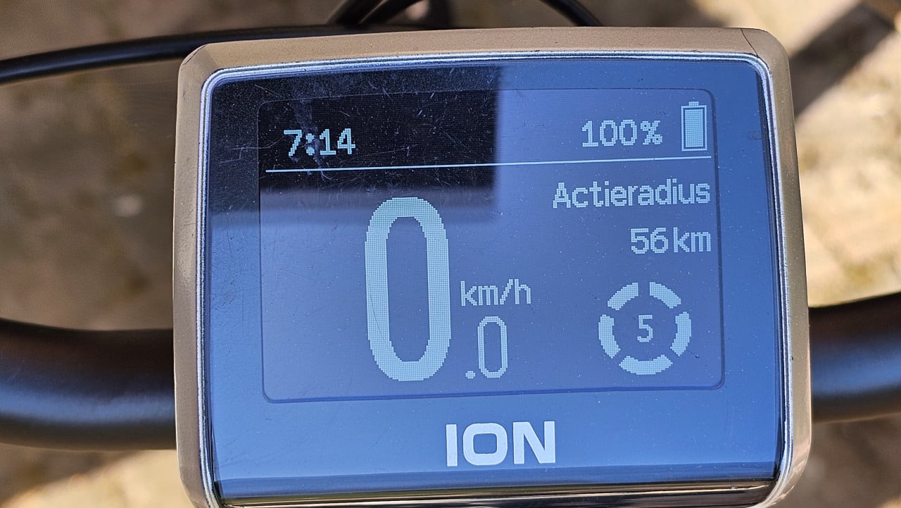 Sparta M7I elektrische fiets met middenmotor en 600wh accu