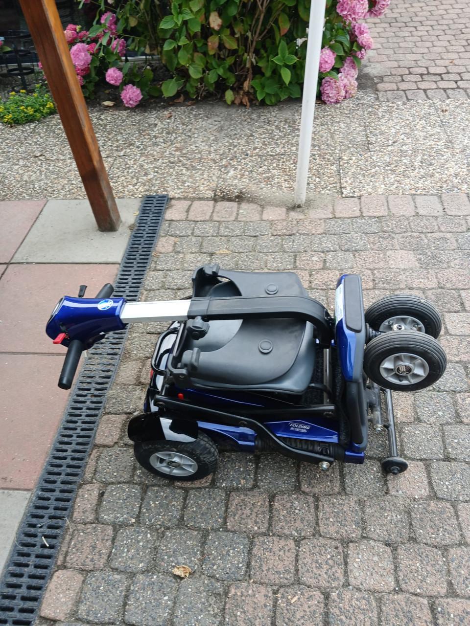 Opvouwbare scootmobiel