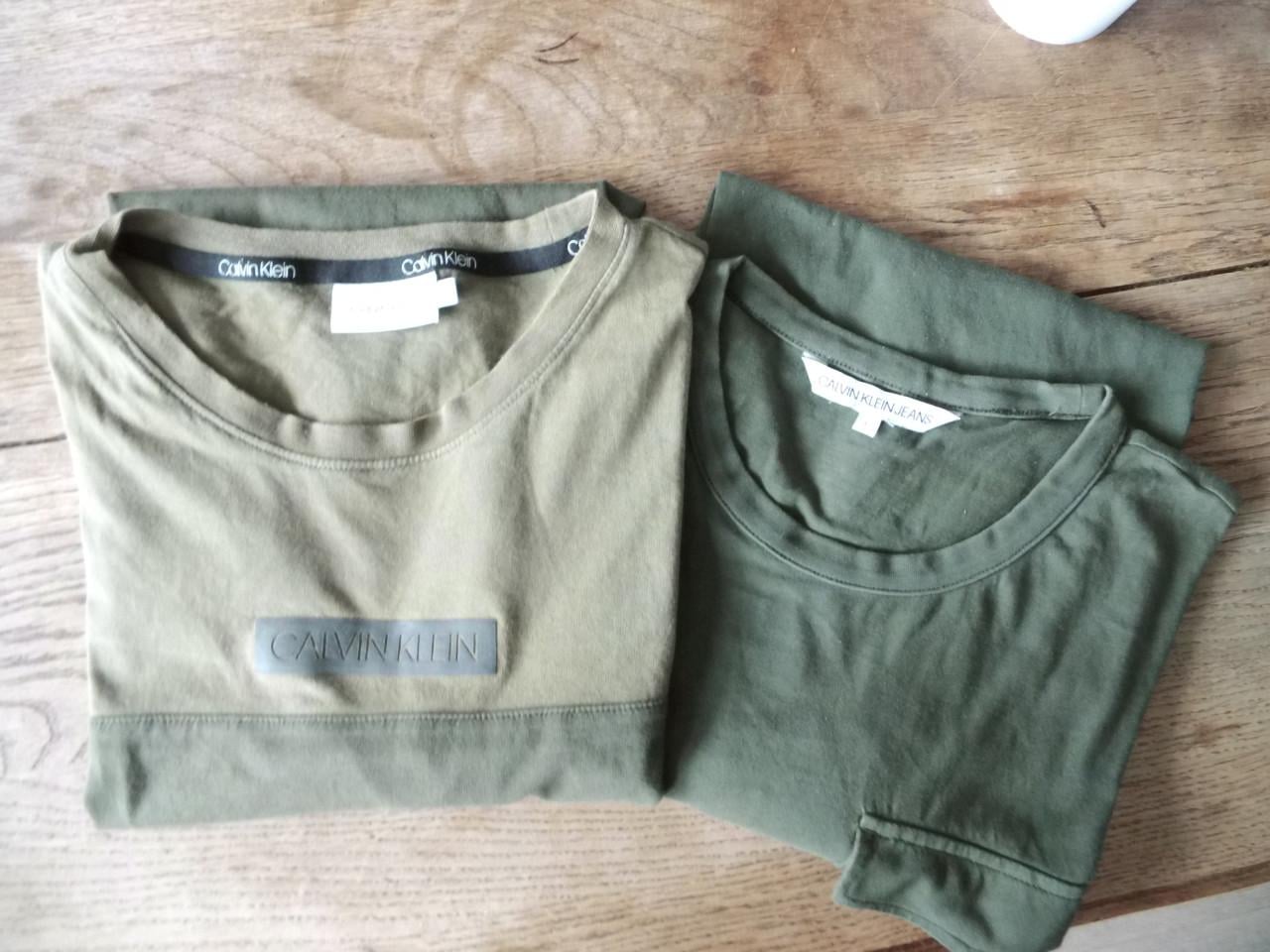 2 Shirts van Calvin Klein.maat L.