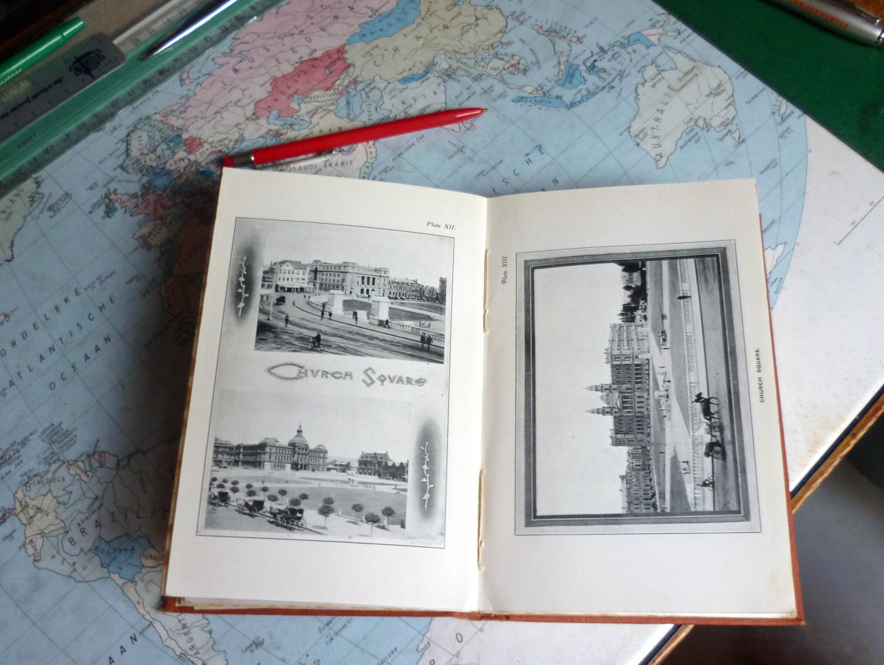 The City of Pretoria of 1913                 Old book of 1913