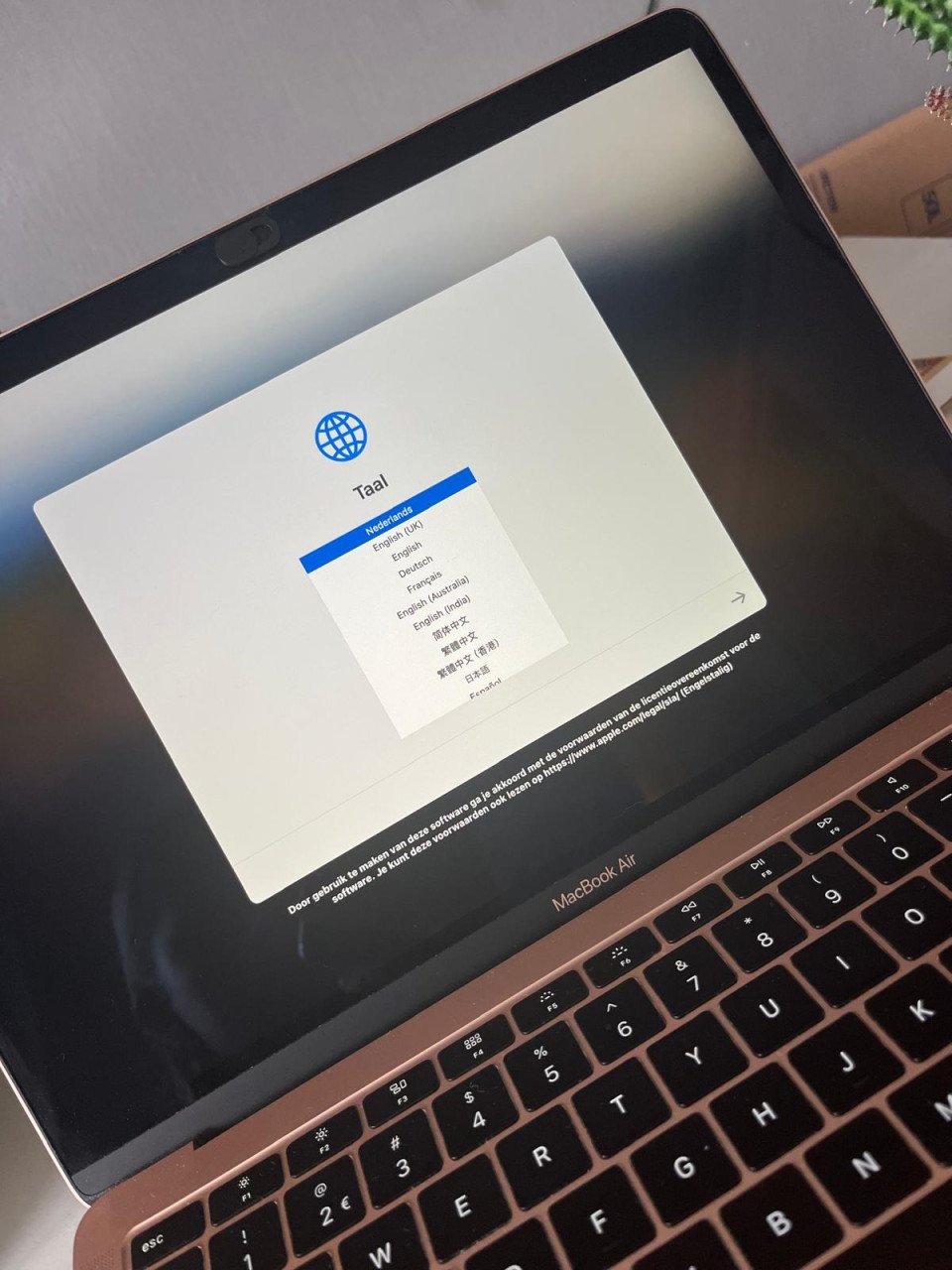 Macbook air 2019