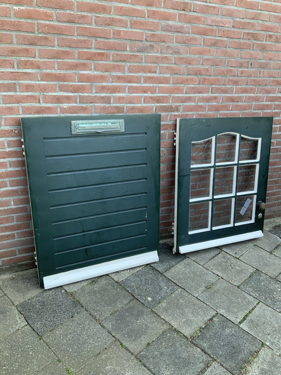 2 delige voordeur