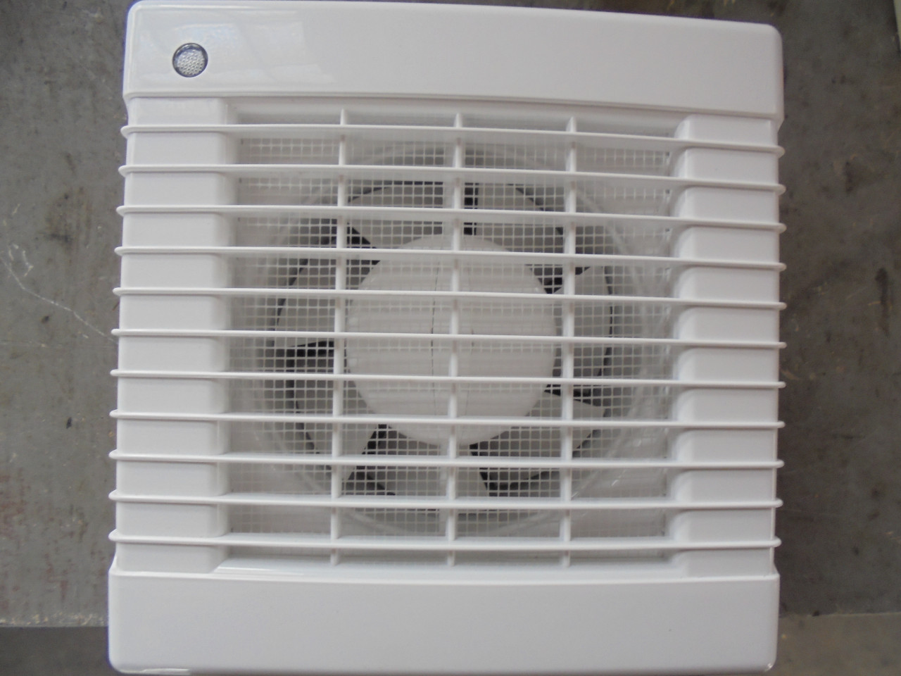Inbouwventilator Design vierkant Ø 125 mm