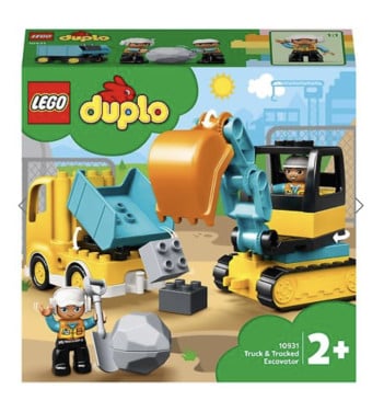 Lego Duplo - Truck en graafmachine