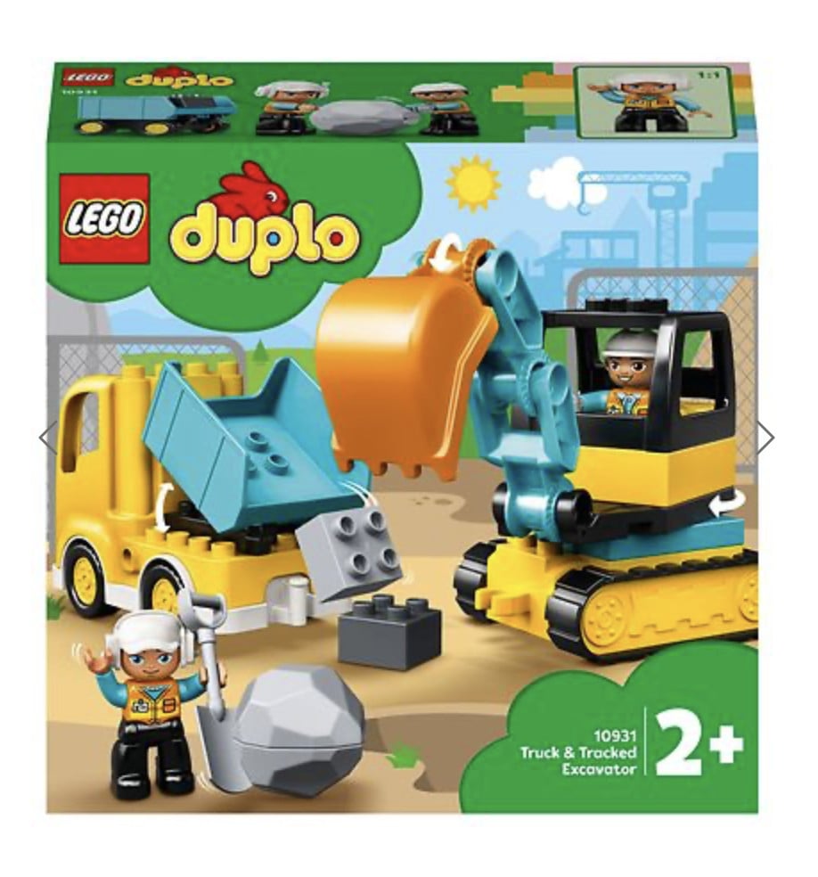 Lego Duplo - Truck en graafmachine