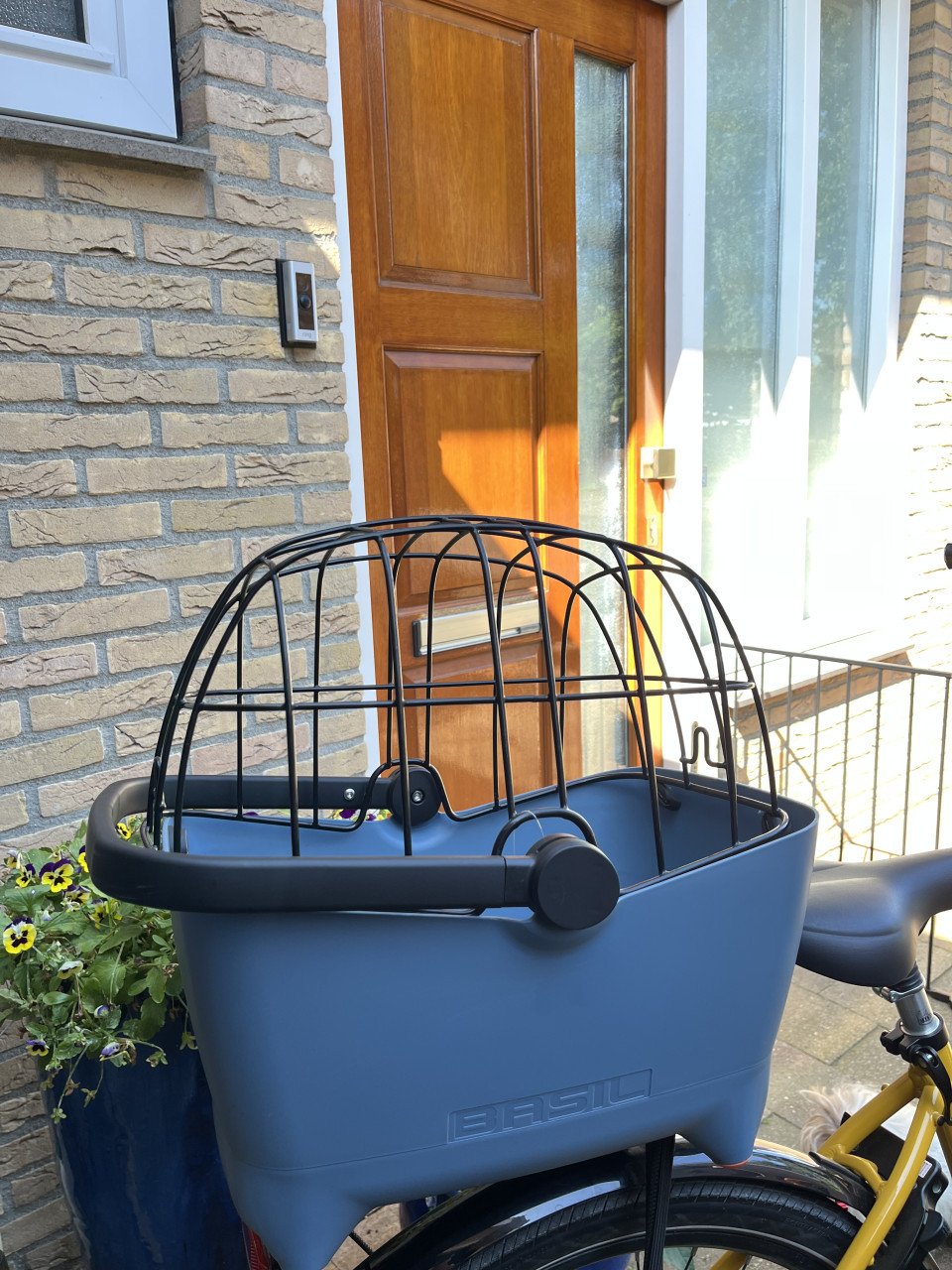 Draadkoepel voor hondenfietsmand
