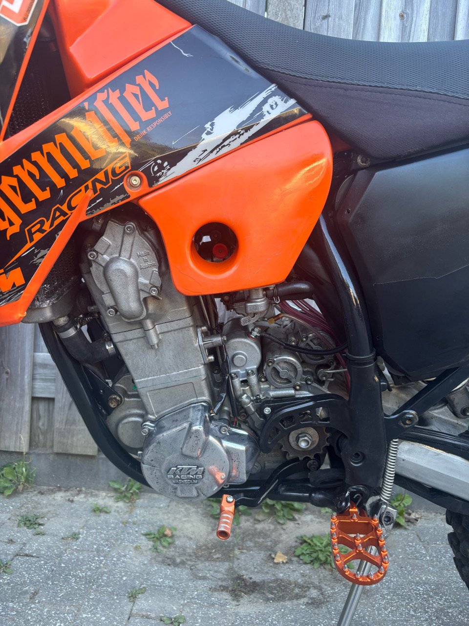 Ktm 525 enduro met kenteken