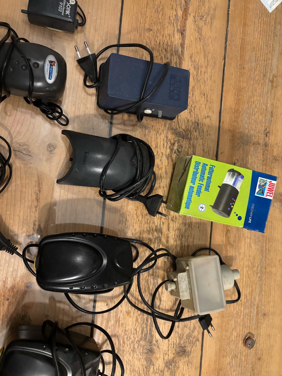 Diverse aquarium spullen