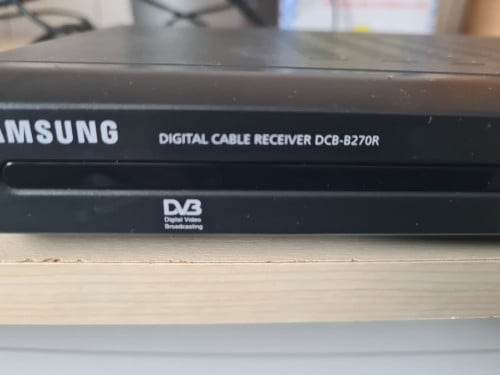Samsung Digital Cable Receiver. Betreft model: DCB-B270R.