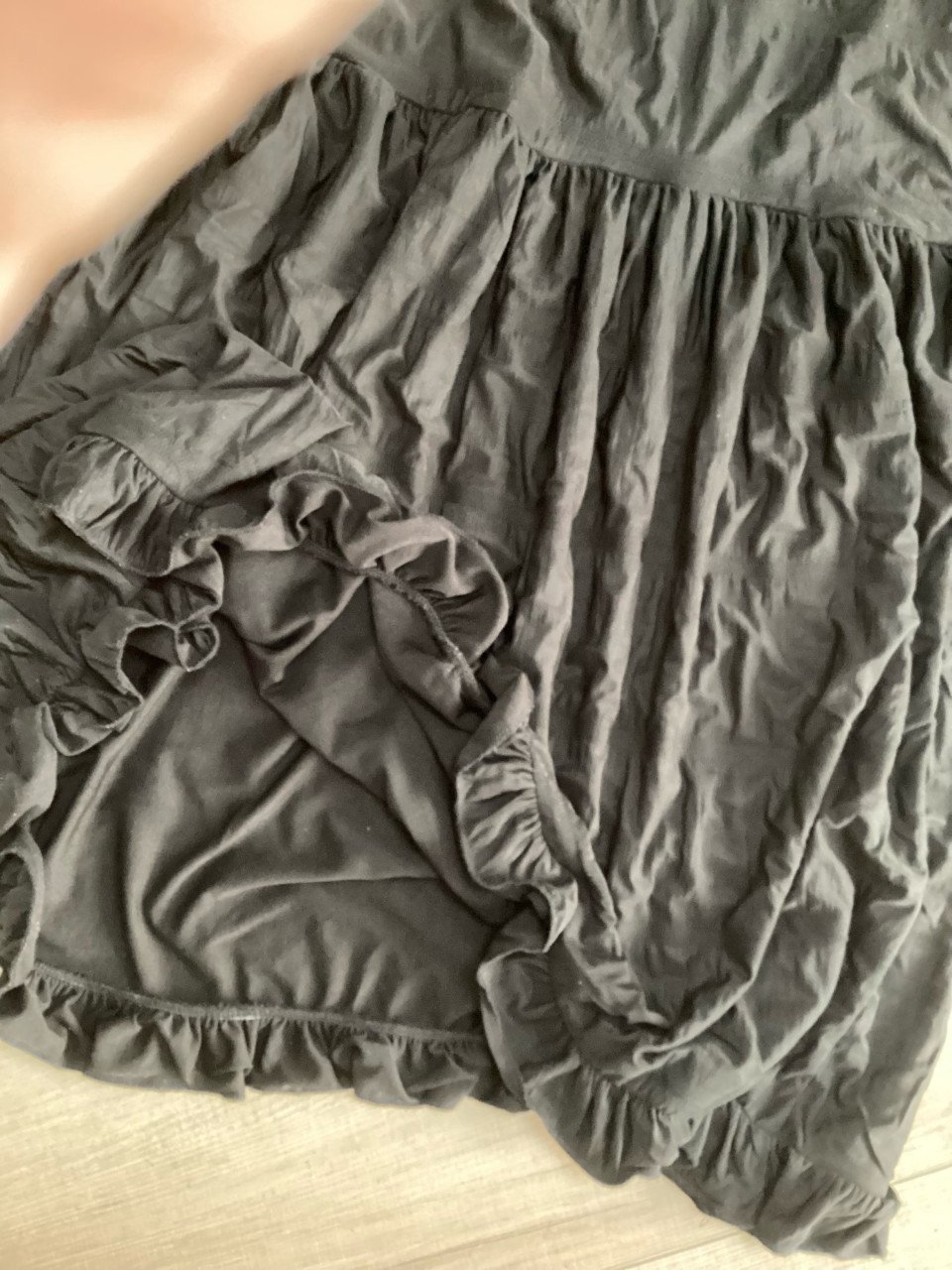 Nieuw jurkje met laagjes merk pieces M stretch
