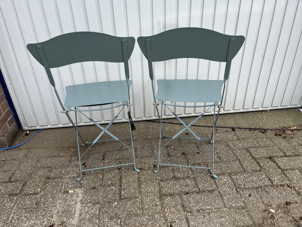 Royal Patio bistrostoeltjes van metaal