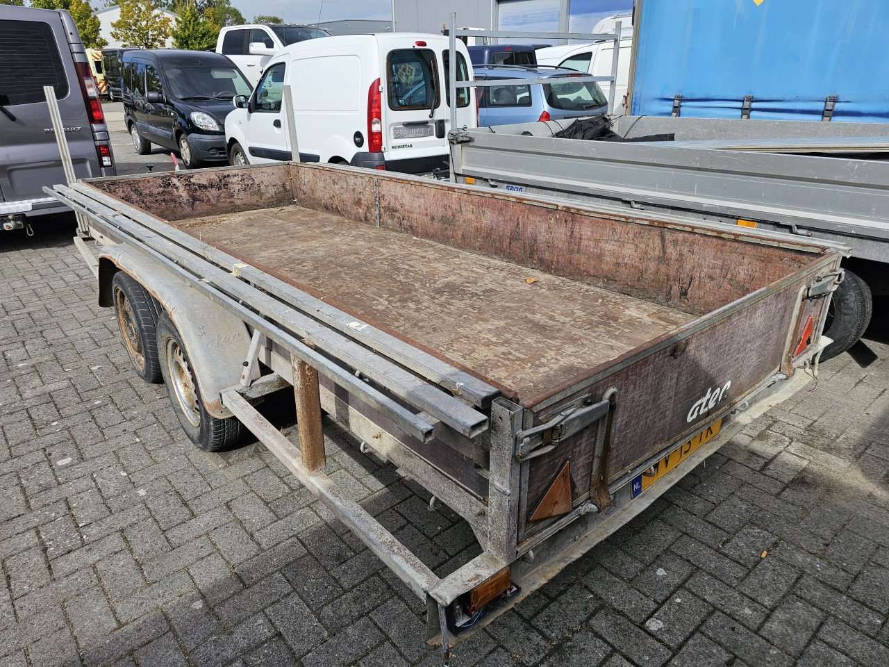 Atec aanhanger dubbelasser