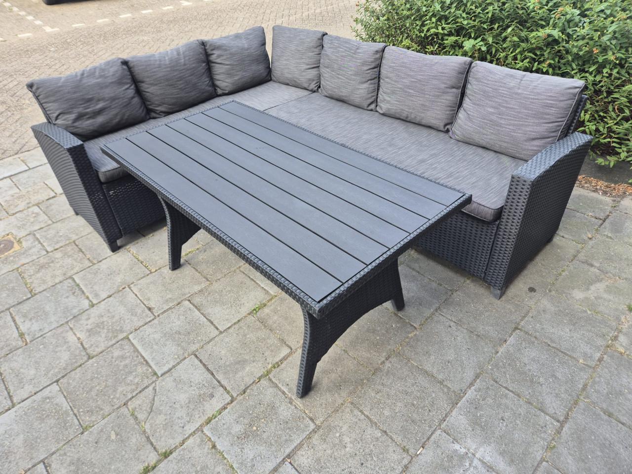 Dining Loungeset 240 x 180 cm (Bezorging mogelijk)