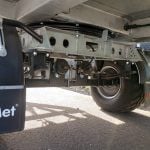 Balen transport wagen met laag eigen gewicht en lagedruk banden