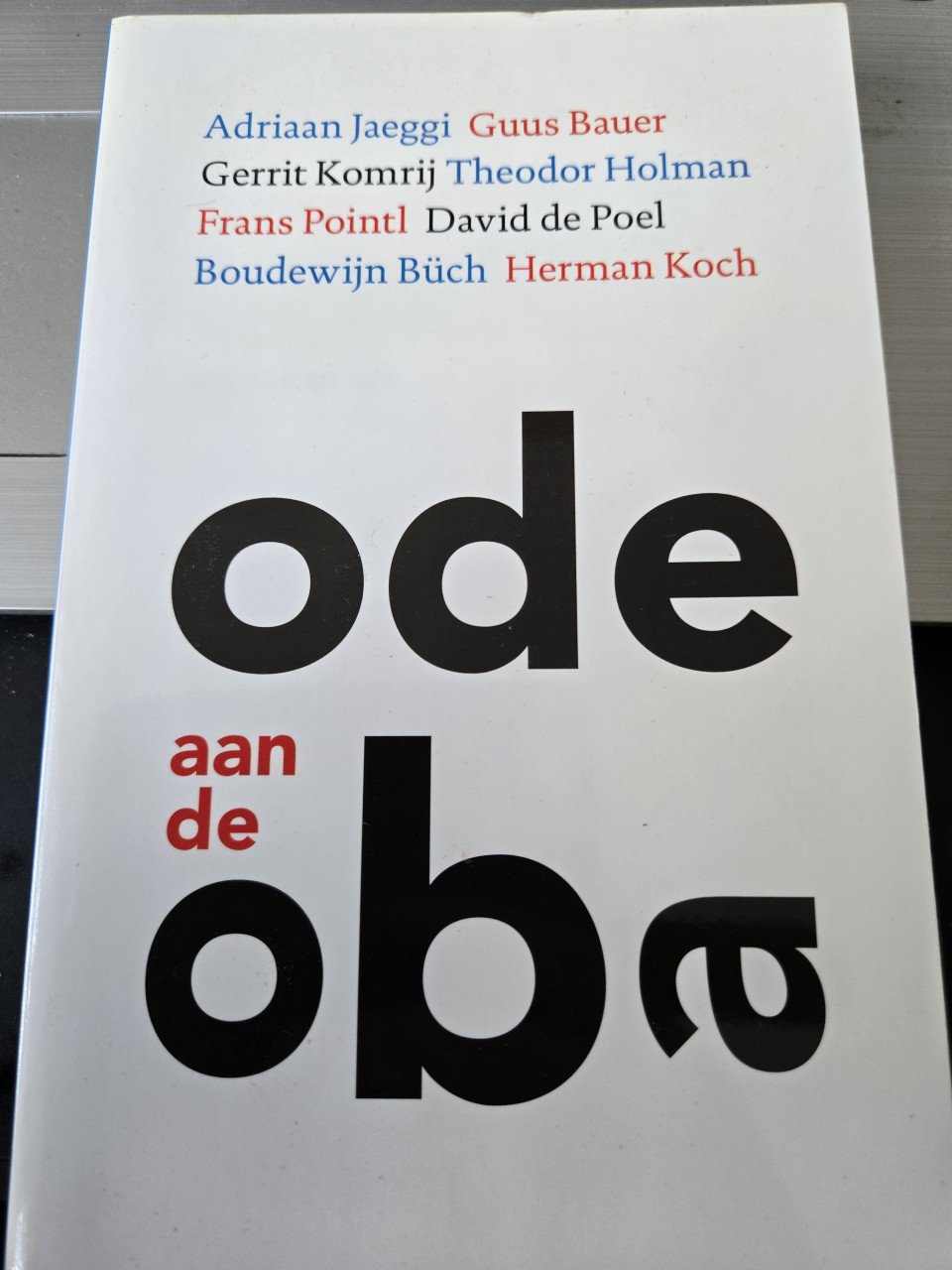 Boekje : "Ode aan de OBA" bundel met gedichten en verhalen uit 2007