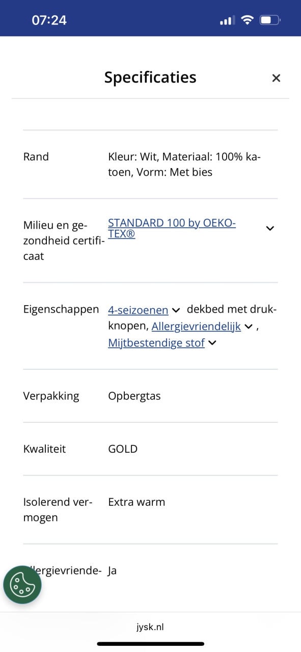 4 seizoenen delbedden nieuw