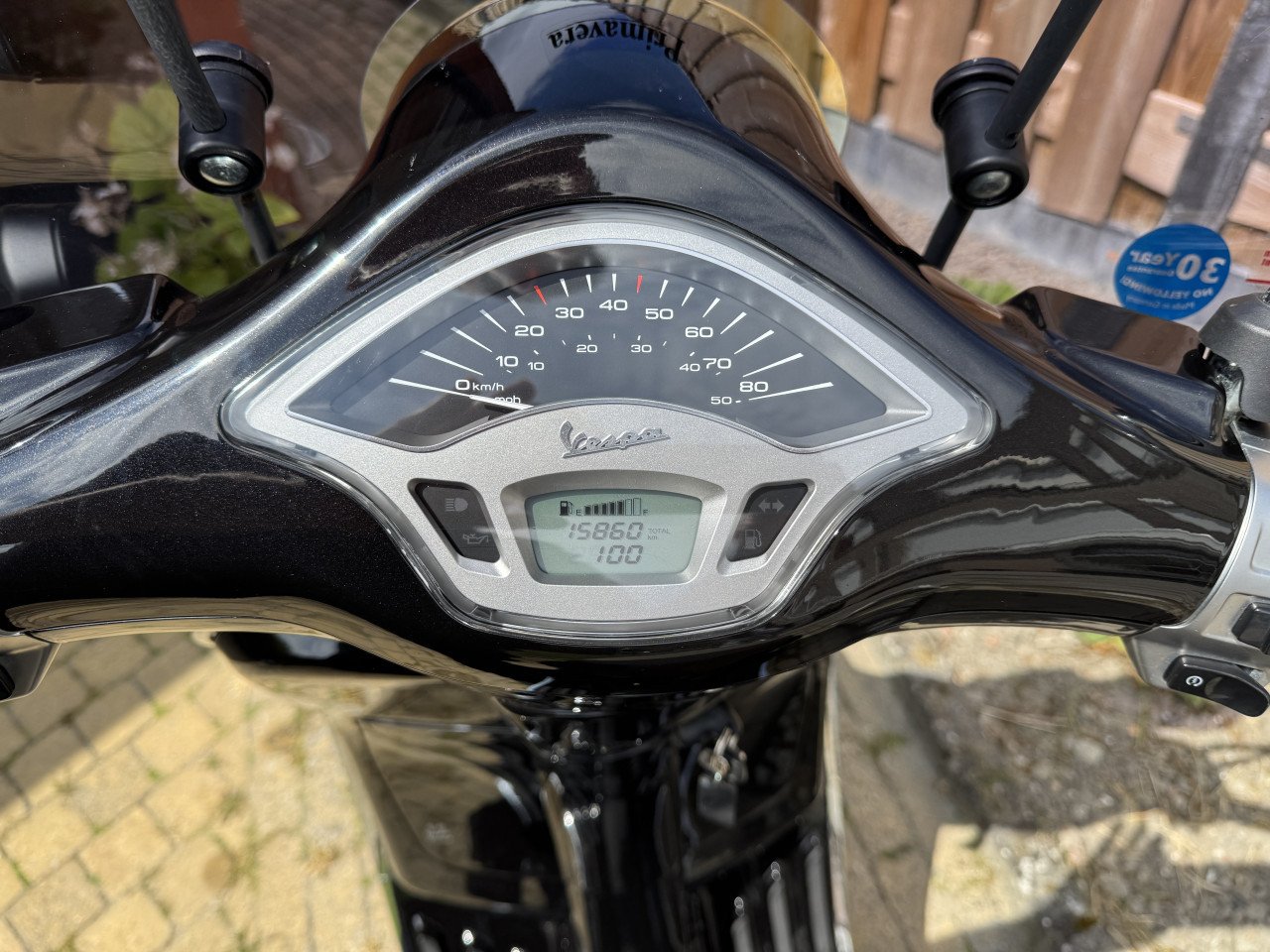 Vespa Primavera 4t 2017 zwart