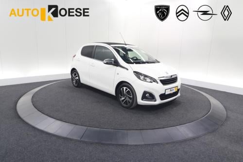 Peugeot 108 1.0 e-vti allure top! | elektrisch vouwdak | camera | navigatie