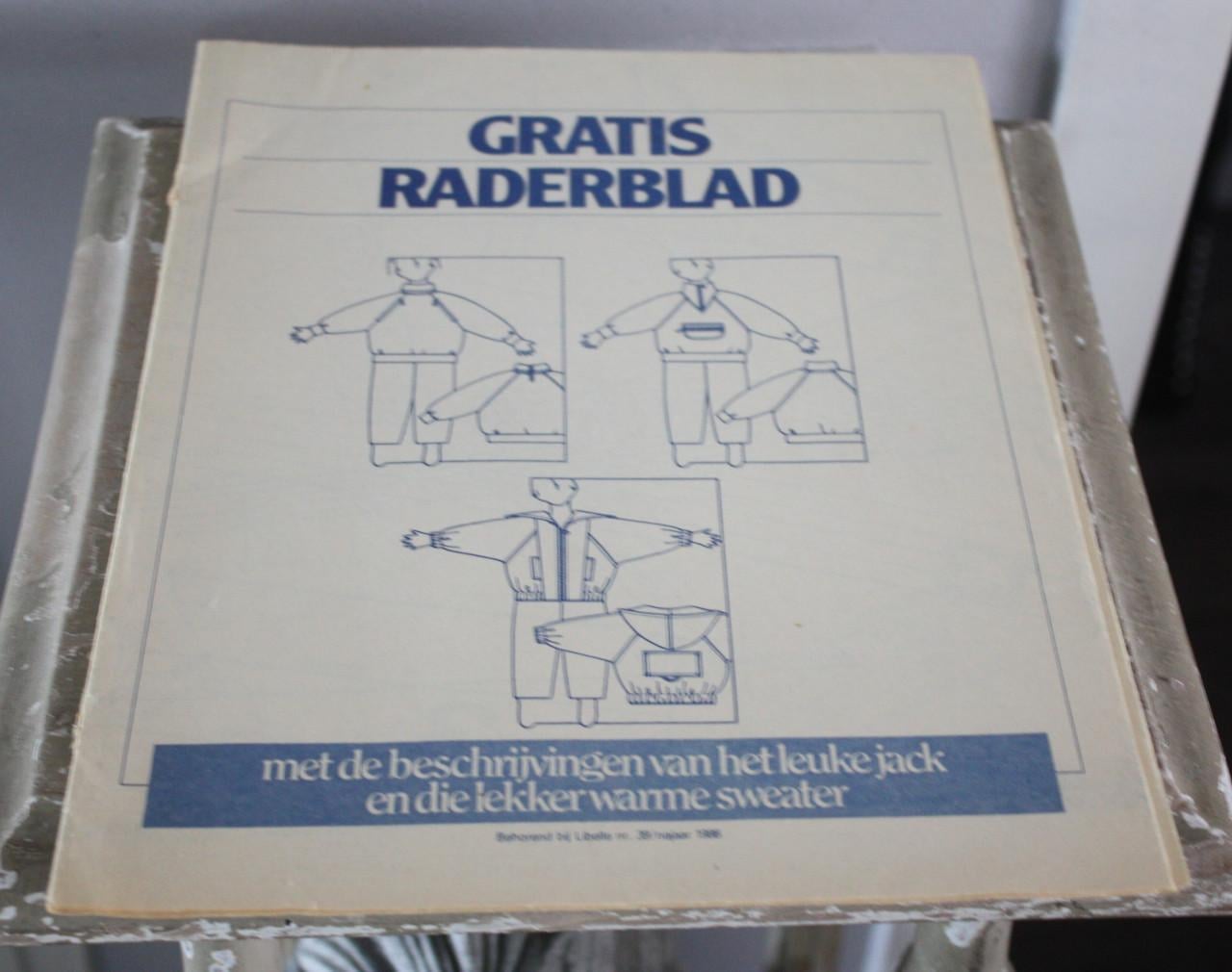 Patroonblad  jack warme sweaters nr 39 1986