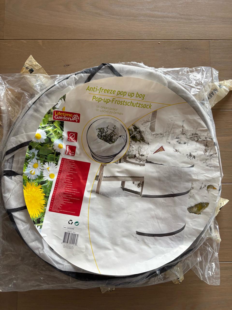 Pop up Anti vries hoes planten