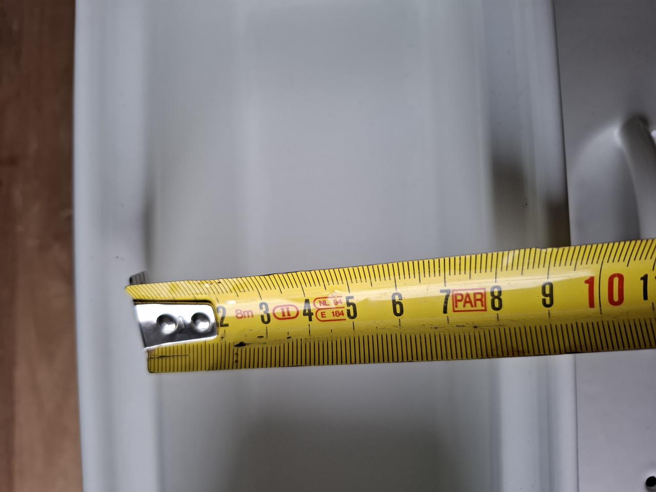 Le Creuset wit emaille terrine binnenmaat 26cm x 8cm