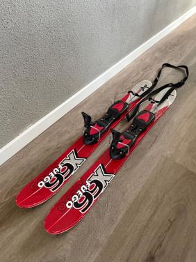 Fuego X66 Snow Blades (korte ski's) met verstelbare bindingen - 90 cm