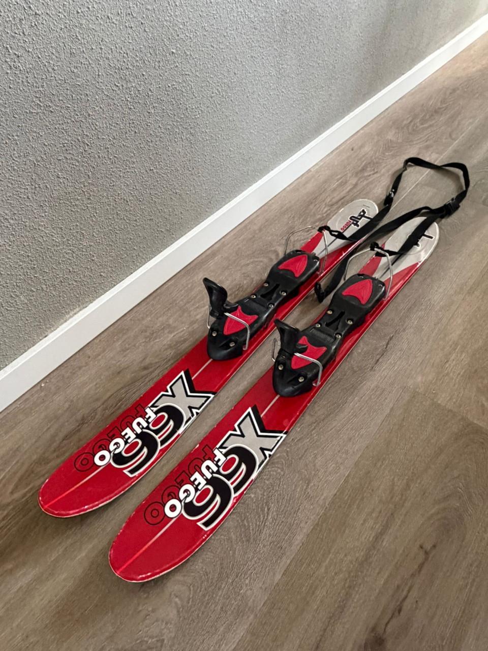 Fuego X66 Snow Blades (korte ski's) met verstelbare bindingen - 90 cm