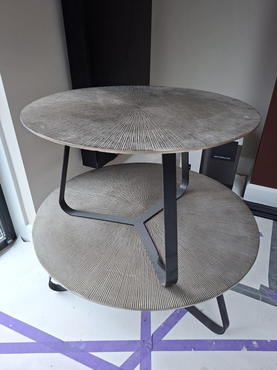 Salontafelset Richmond rond ijzer