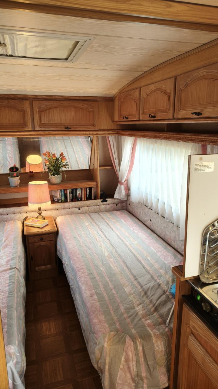 Tabbert Comtesse 515 met kenteken..Max.snelheid 100 km.h