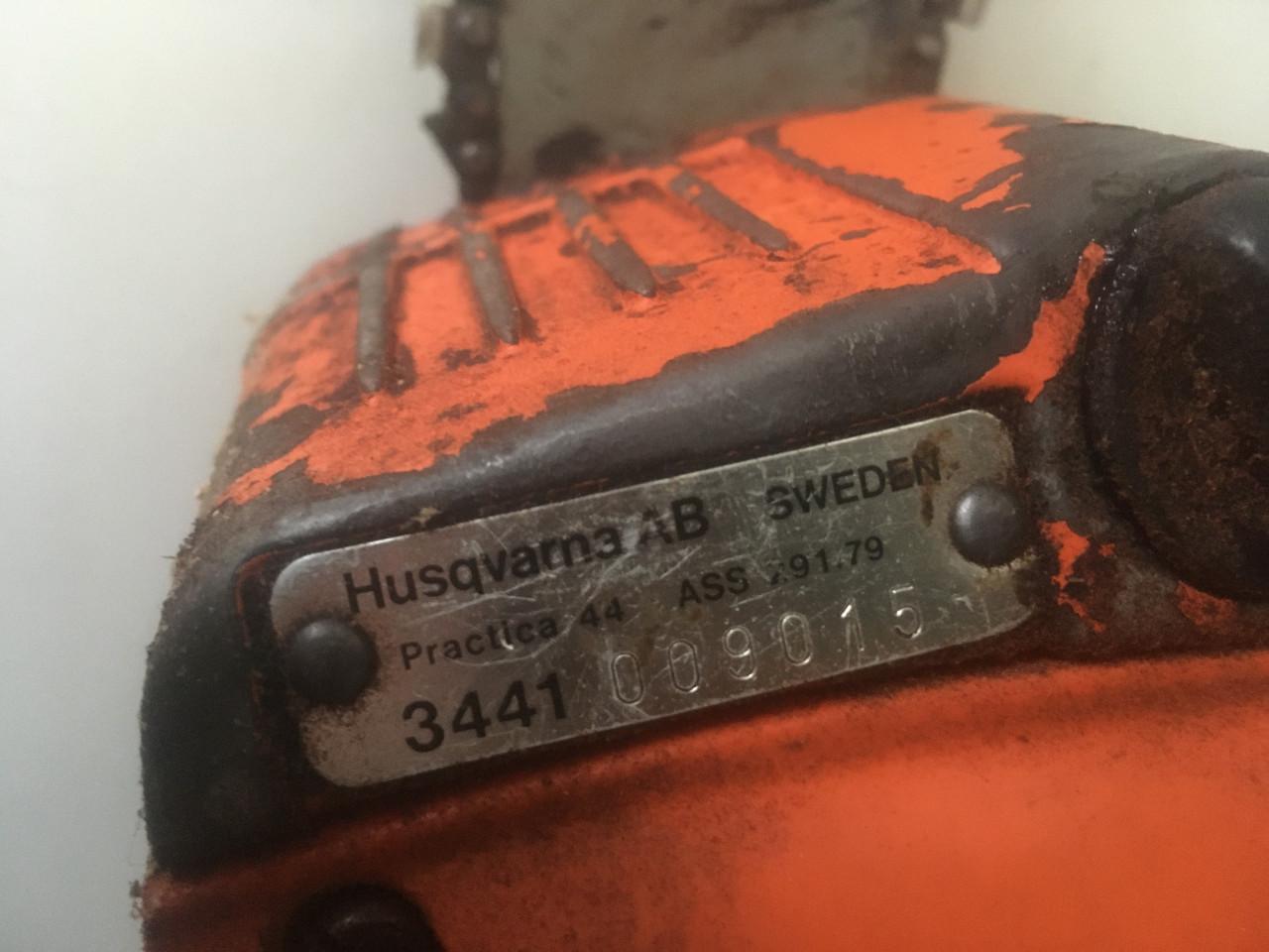 Oldtimer kettingzaag motorzaag husqvarna 44 44cc tweetaktmotor