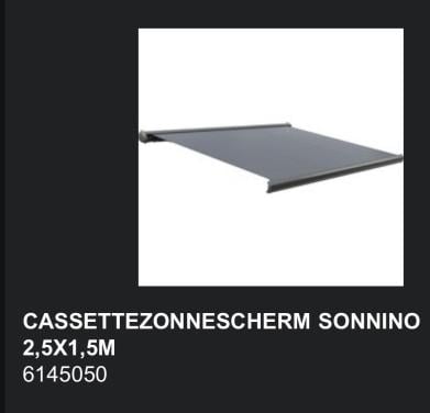 Zonnescherm 240cm breed